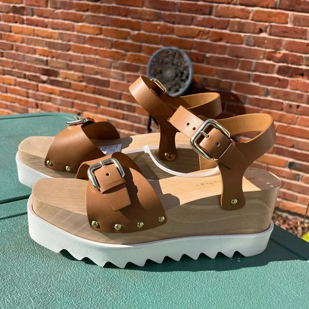 Stella McCartney Elyse Wedge Platform Sandals NWT